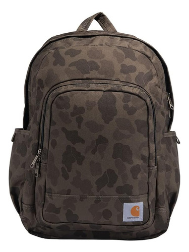 Mochila Clásica Para Laptop De 25 L De Nilon-verde Camuflaje