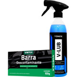 V-lub Lubrificante + V-bar Vonixx 100g Limpeza Automotiva