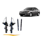 Kit Amortiguadores Mazda 3 1.6 2006 2009 Del + Tras