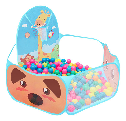 Niños Niños Plegable Cartoon Play Tienda Pit Piscina Con Ces