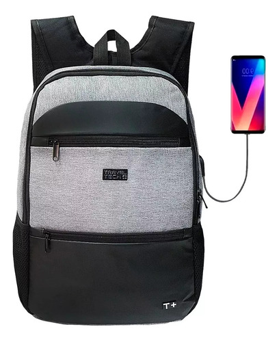 Mochila Escolar Urbana Deportiva Liviana Grande Hombre Mujer