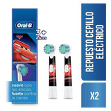 Oral B Kids Disney Cars Repuesto Cepillo Eléctrico X 2 Uds