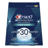 Crest 3d Whitestrips + Luz Led Kit Blanqueamiento 30 Niveles