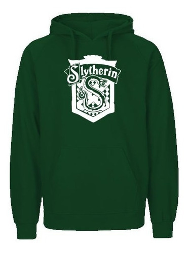 Sudadera Harry Potter Slytherin Hogwarts Hoodie