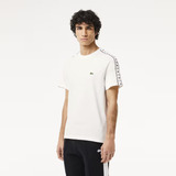 T-shirt  Cotton Jersey Logo Stripe Lacoste (9566)