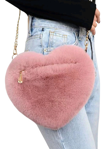 Cartera Peluche Importada Shein Y2k Teddy Conejo Kawaii 