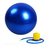 Pelota Yoga Pilates Fitness 65cm 5 Colores + Bomba Inflador 