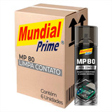 Mp 80 Mundial Prime Limpa Contato 300ml Fácil Uso - 6 Und