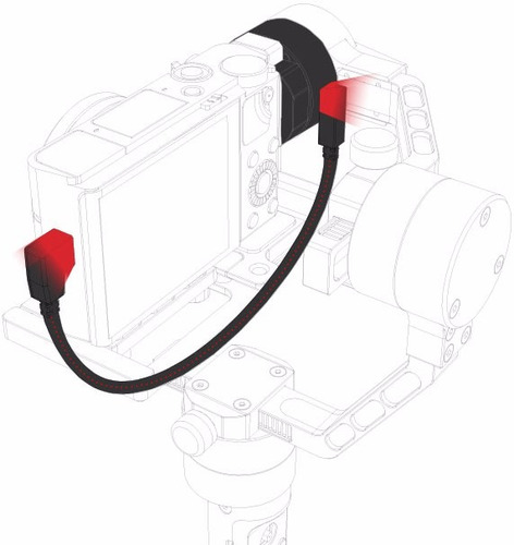 Steadycam Estabilizador Cable Cci Para Panasonic Zhiyun Tech