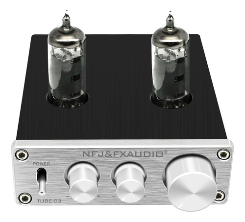 Fx-audio Hifi Preamplificador De Audio 6k4 Tubo De Vacío Amp