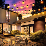 Dreamland Outdoor String Lights, 27ft Patio Lights With 11 S