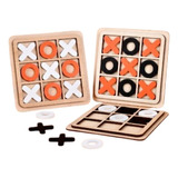  Juego De Mesa Triqui En Madera Mdf Interactivo Didáctico