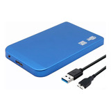 Disco Duro Portátil Azul De 3 Tb Usb 3.0 Ssd