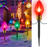 Jumbo C9 - Luces De Navidad Para Decoración Al Aire Libre,.