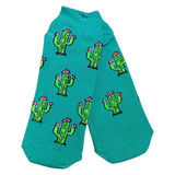 Medias Soquete Cactus Lover Flowers Plantas Jardin Unisex