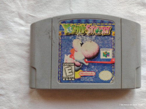 Juego Nintendo 64 Yorshi Story Original