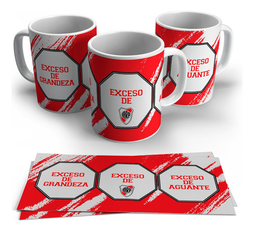 Taza De Cerámica Personalizada - River Plate