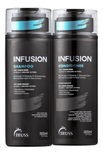  Kit Truss Infusion Shampoo + Condicionador 300ml