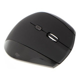 Mouse Inalámbrico Semi Vertical 1600dpi Klipxtreme Kmw-390 Color Negro