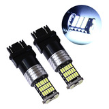 Foco De Led 3157 45smd 12v 24v Blanco Fijo/strobo Ds