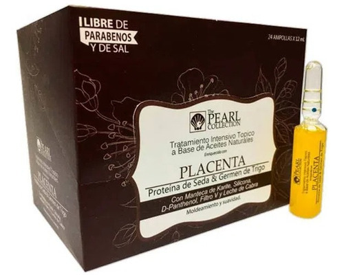 Ampolleta Placenta De Pear Collection X - Ml