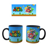 Mug Magico De Super Mario Bros Personalizado Nintendo
