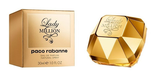 Lady Million Eau De Parfum 30ml Feminino + Amostra De Brinde