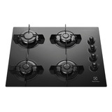 Cooktop 4 Bocas Electrolux A Gás Preto Garantia 1 Ano