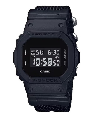 Relógio Casio G-shock Dw-5600bbn-1dr Cordura Garantia E Nf