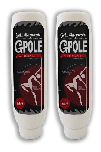 2 Magnesias Liquida De250ml.para Pole Fitness,gimnasia,rapel