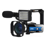 A 4k Wifi Vlogging Cámara Nocturna Visión Beauty Light