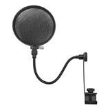 Pop Filter Oem Tela Anti Sopro E Puf Com Haste Flexível