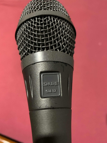 Microfone Shure Sm87 Condensador