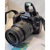 Câmera Nikon D3200 Semi Profissional Completa Na Caixa