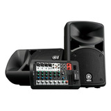 Sistema Portátil Yamaha Stagepas 600bt 560w Rms Mixer 6 Ch