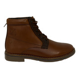 Bota Casual Gino Para Caballero Modelo 1307 Plain Camel