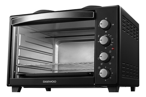 Horno Electrico De Mesa Daewoo 45l Dw-4504ca Negro 220v