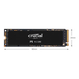 Crucial P5 2tb 3d Nand Nvme Internal Ssd, Up To 3400mb/s 