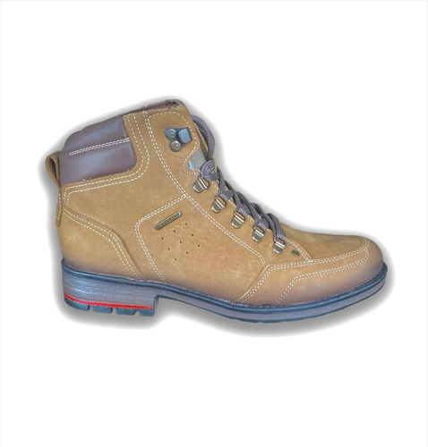 Bota Masculina Couro Pegada 181307-05 Nobuck Oil Rato 