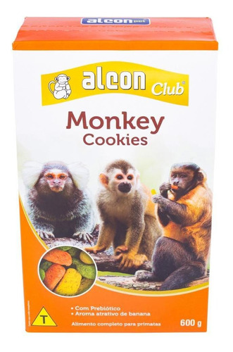 Ração Alcon* Club Monkey Cookies 600g