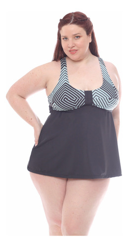 Malla Tankini Oferta Talles Grandes Mujer