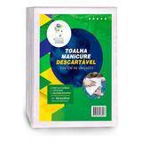 Toalha Viscose Descartável Manicure 50 Grs 100 Unidades