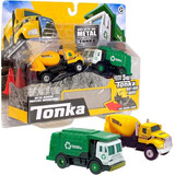 Camioncitos Tonka Revolvedora Y Camion Basura Caja Abierta 