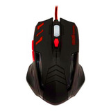 Maxell Mouse Gaming Illuminated Black/red Ca-mowr-1200