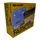 Caixa Vazia Twin Famicom Sharp De Madeira Mdf