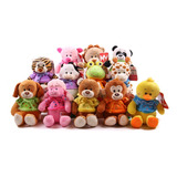 Peluche Animalitos Con Buzo 25cm Magnific 7605