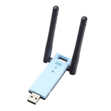 Amplificador Señal Wifi Usb 300mbps Portatil Antena Doble