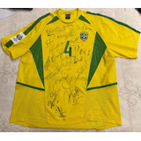 Camisa Seleção Do Brasil Eliminatórias 2006 Usada Em Jogo