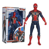 Avengers Super Hero Iron Spider Man Figura Modelo Juguete 