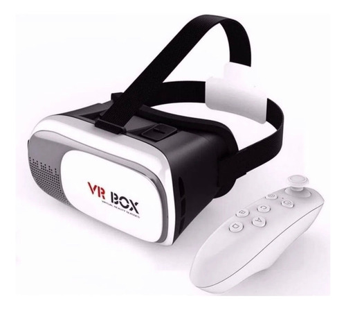 Óculos De Realidade Virtual + Controle Para Jogos
